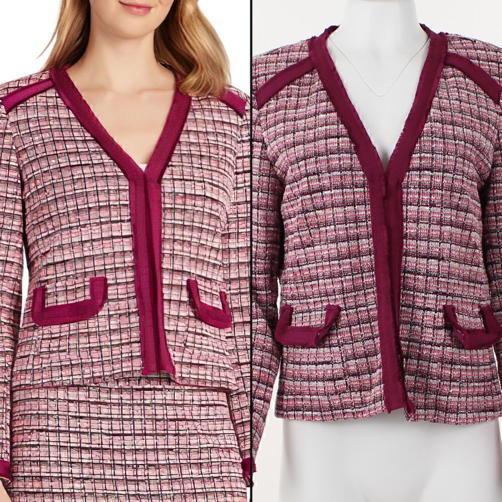 Tahari Asl Jacquard Jacket  